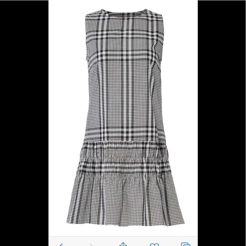 Waverly Grey Plaid Carrie Dress size Small